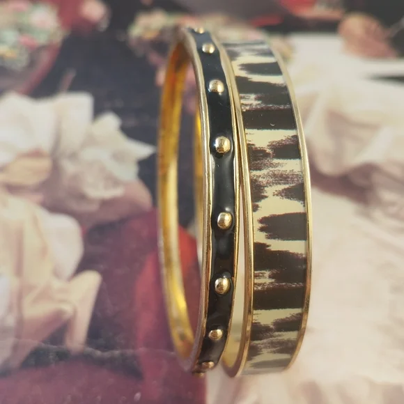 Kate Spade Gold and Black Bracelet Duo - Picture 16 of 16